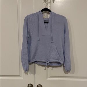 Lightly worn Magaschoni Light Blue Hoodie for Women size XS